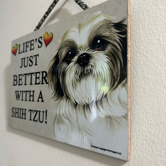 A novelty Shih tzu Sign - Picture 5 of 7